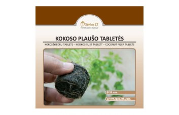 KOKOSO PLAUŠO TABLETĖS 35MM 10VNT