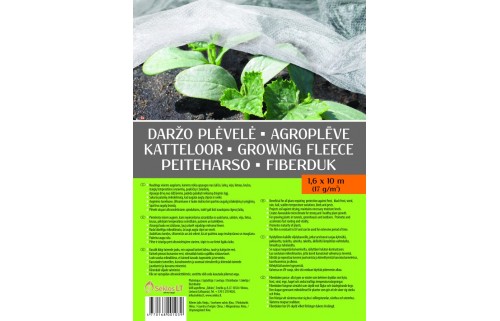 DARŽO PLĖVELĖ 1,6X10M(17G/KV.M)