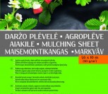 DARŽO PLĖVELĖ JUODA 1,6X10M (50G/KV.M)