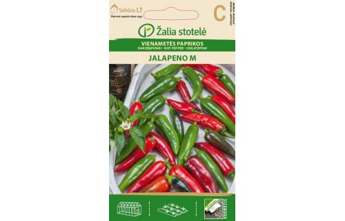 VIENAMETĖS PAPRIKOS JALAPENO M