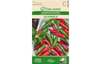 VIENAMETĖS PAPRIKOS JALAPENO M