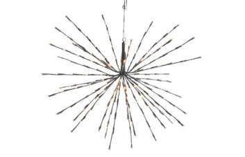 ŽVAIGŽDĖ SU LED 492673 70CM TAMSI