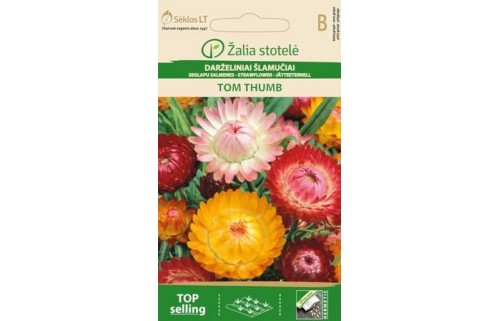 DARŽELINIAI ŠLAMUČIAI TOM THUMB