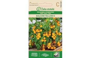 VALGOMIEJI POMIDORAI BALCONY YELLOW H