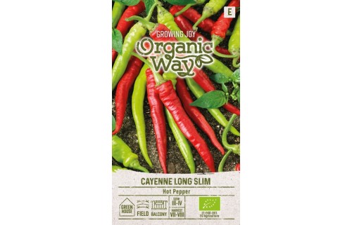 VIENAMETĖS PAPRIKOS CAYENNE LONG SLIM