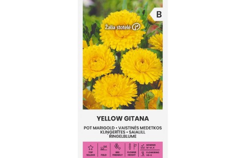 VAISTINĖS MEDETKOS YELLOW GITANA