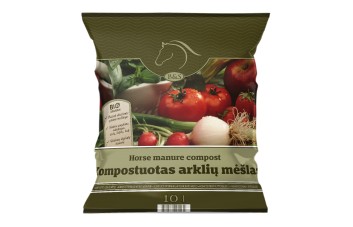 KOMPOSTUOTAS ARKLIŲ MĖŠLAS 10 l